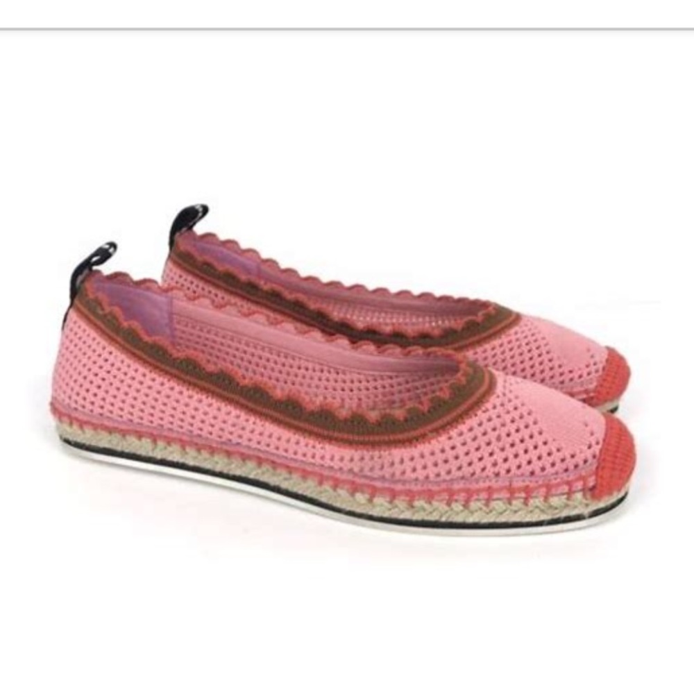 Knottingham knitted espadrille flats